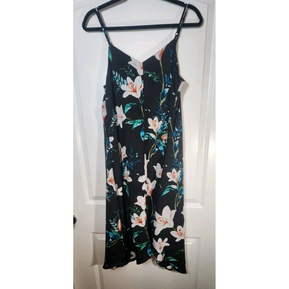 C&E Shift Dress Women's Small Sleeveless Floral Tunic Sundress